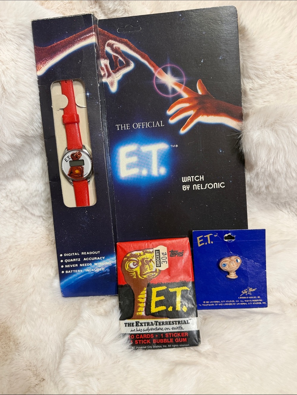 NEW VTG E.T. Memorabilia 1982